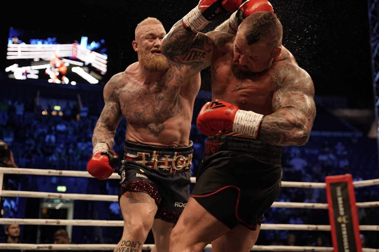 After losing a bitter grudge match, Eddie Hall must have Thor Bjornsson’s name tattooed to his body.
