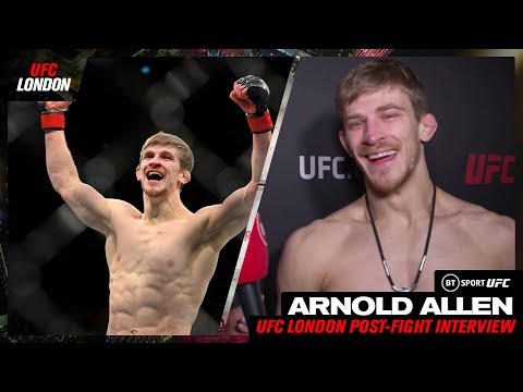 Arnold Allen believes that UFC gold is only one fight away.