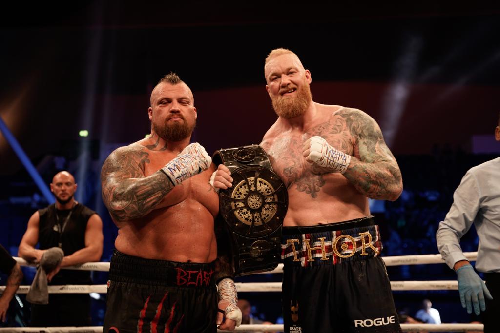 Eddie Hall speaks out about his loss to Hafthor Bor Bjornsson, the 'biggest man in the world'. He also shows off his horror-cut eye.