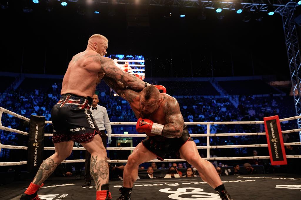 Hafthor Jornsson reveals what he told Eddie Hall following a grudge match, but refuses to disclose what was said back