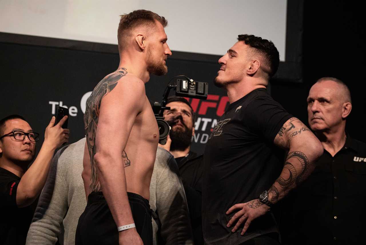 UFC London: Tom Aspinall lands himself in the heavyweight title mix by subing Alexander Volkov in the first round of UFC London