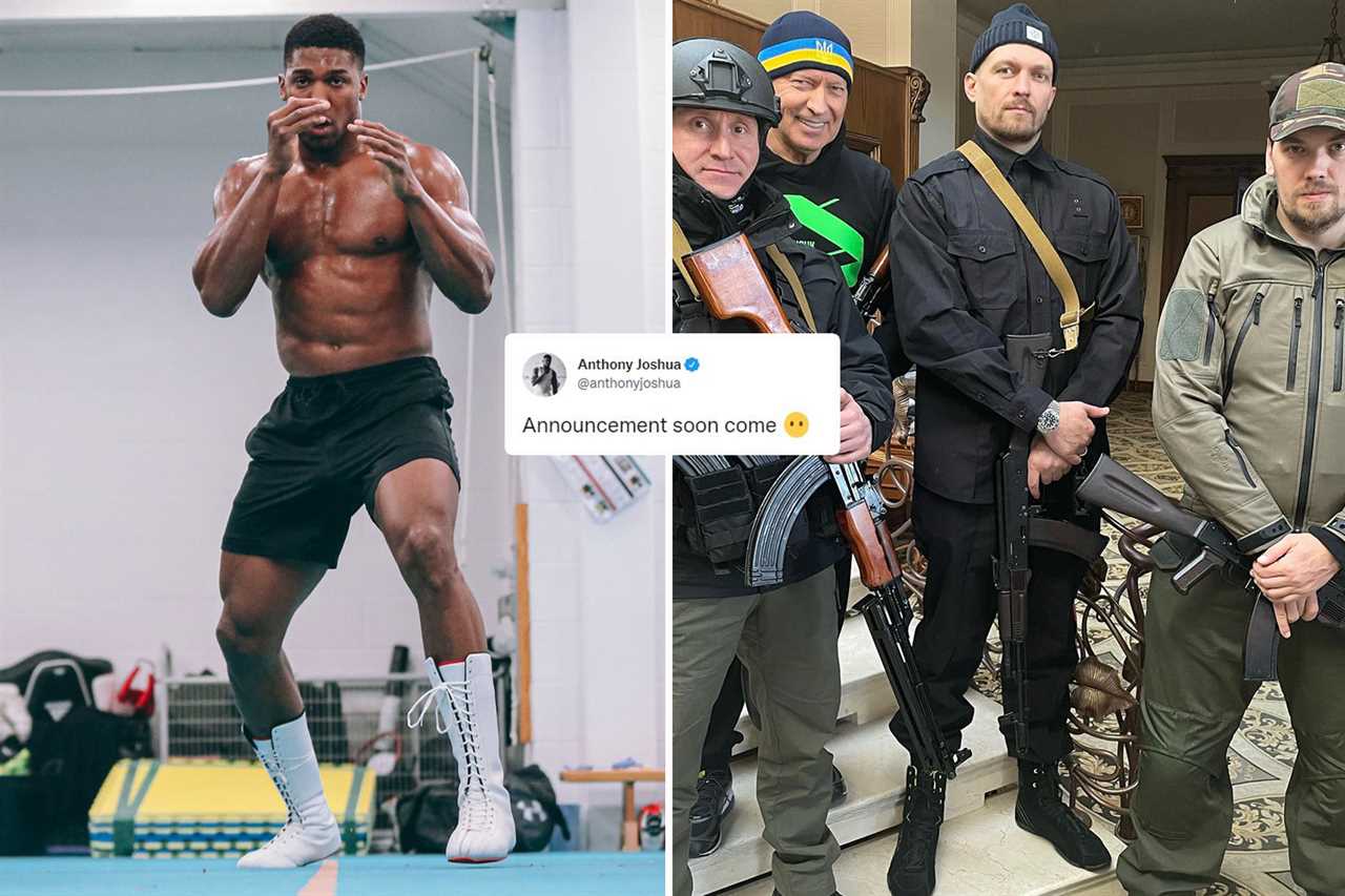 Anthony Joshua jokes that he wishes he had slept with Amir Khan's spouse, as Faryal Makhdoom denies the 'affair' claim.