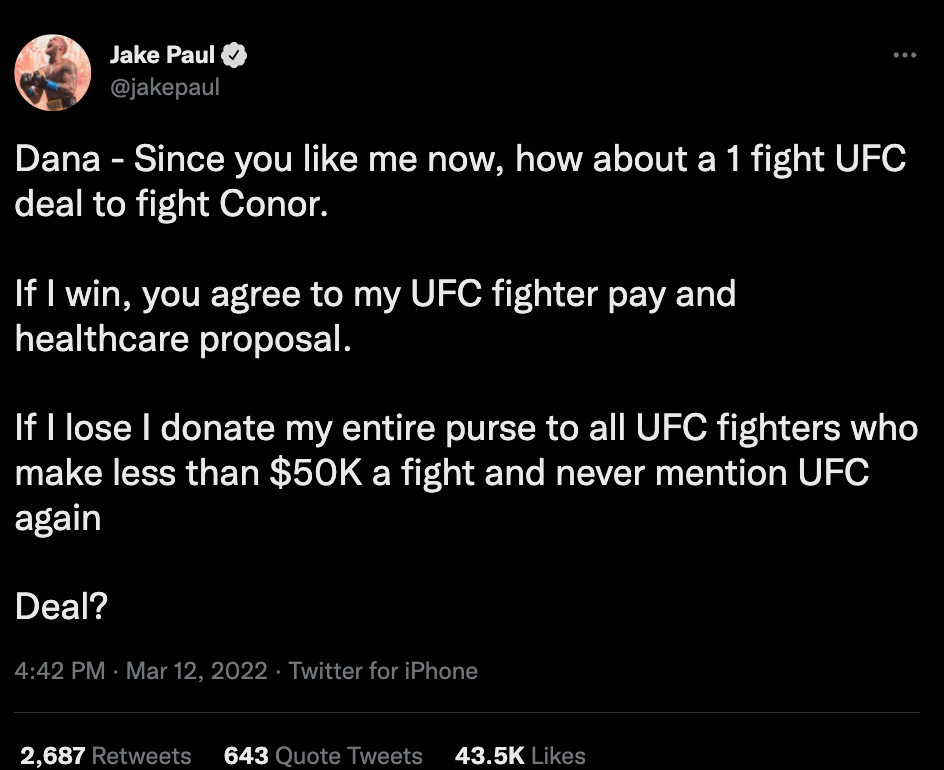 Jake Paul will NOT make MMA switch because YouTuber-turned-boxer is a ‘smart businessman’, says ex-UFC champ Cormier