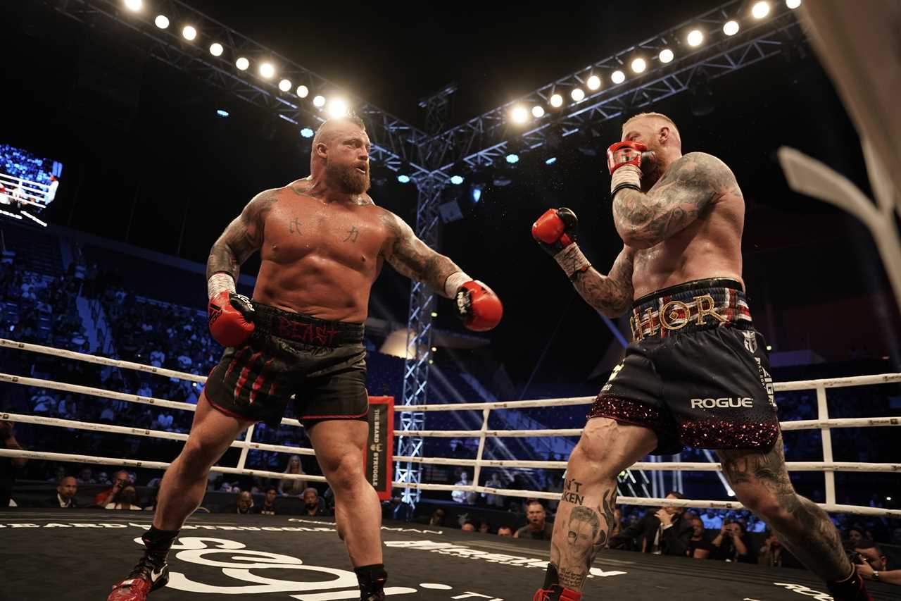 Hafthor Bornsson promises to 'SMASH' Martyn Forman as the World's Scariest Man calls out Game of Thrones star following Hall fight