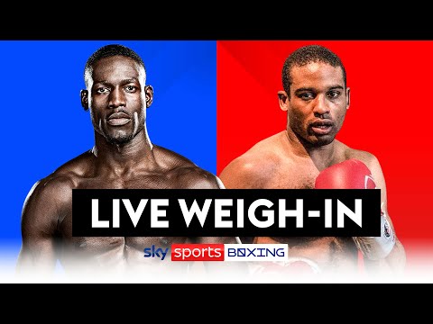 LIVE WEIGHIN! Fight Night: Riakporhe vs Jumah