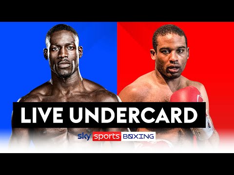 LIVE BOXING LIVE BOXING! Richard Riakporhe and Deion Jumah Live undercard