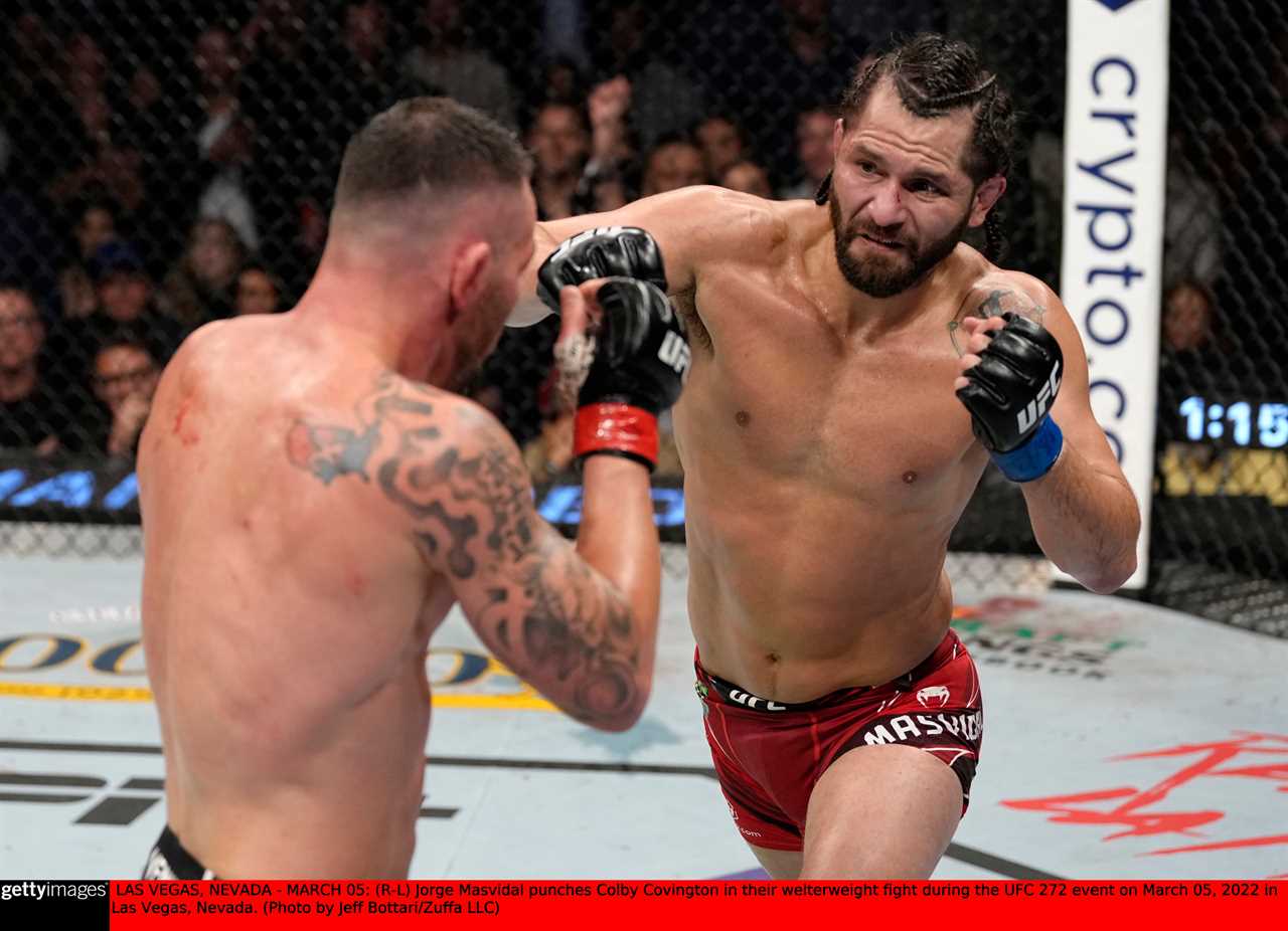 Jake Paul blasts Jorge Masvidal 'b ****' Jorge Masvidal' for 'ambushing Colby Covington in the aftermath of UFC rivals getting into a brawl at a steakhouse