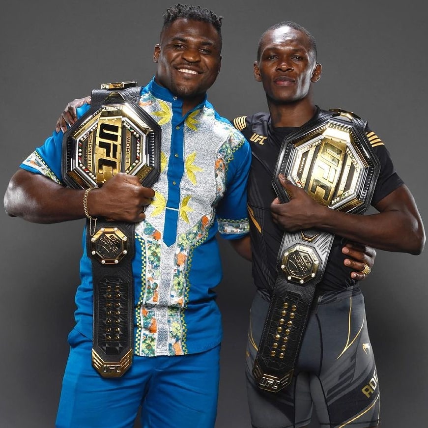 Israel Adesanya hopes UFC will 'come to terms’ with Francis Ngannou, heavyweight champion eyes Tyson Fury fight