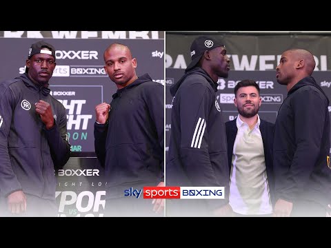 Riakporhe meets Jumah in an icy face-off before the London collision!