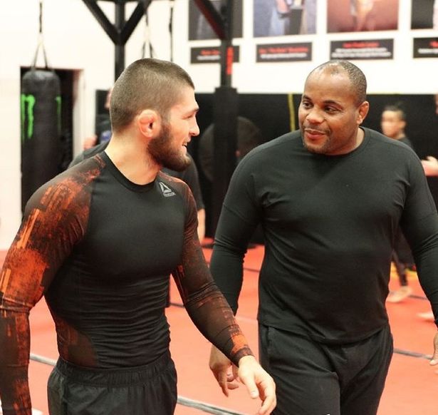 Cormier says Khabib is happy with his family and making money without needing to fight.