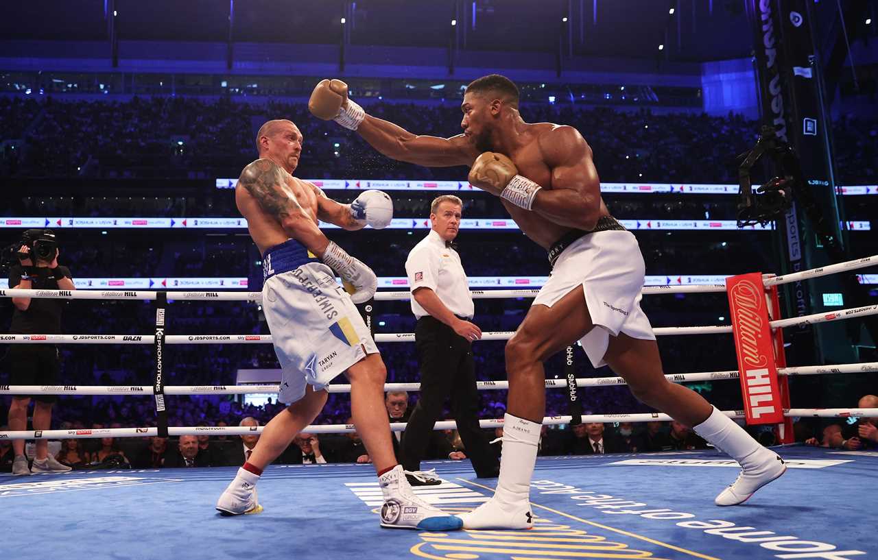 Oleksandr Usyk and Anthony Joshua have offered to rematch in the Middle East and America, but Eddie Hearn would prefer a fight in the UK