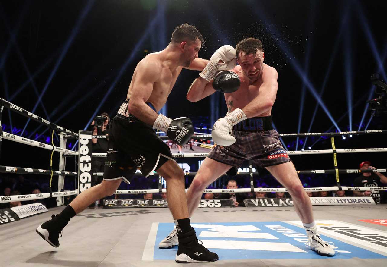 Josh Taylor beat Jack Catterall '33-1' in-play with the bookies just seconds before controversial scores were read out