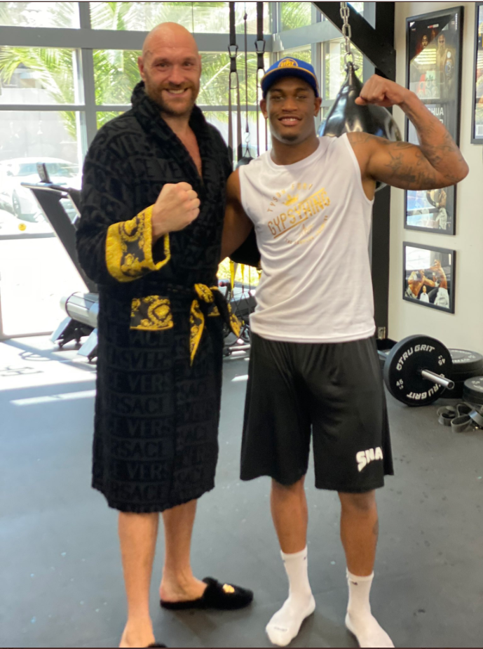 Tyson Fury fight training camp rocked by Dillian Whyte after Wilder's main sparring partner pulled out