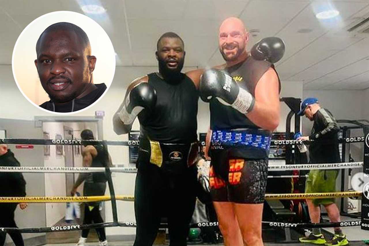 Tyson Fury fight training camp rocked by Dillian Whyte after Wilder's main sparring partner pulled out