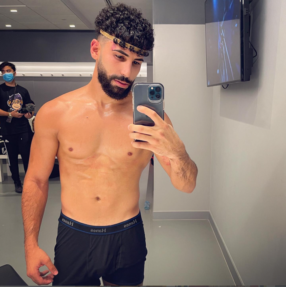 Patrice Evra vs Adam Saleh tale on the tape - How former Man Utd star fare against YouTuber in advance of boxing fight