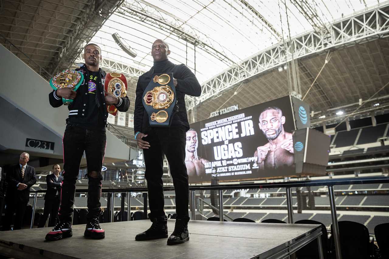 Terence Crawford is ready to fight Errol Spence Jr in a blockbuster, undisputed bout after Yordenis' Ugas return