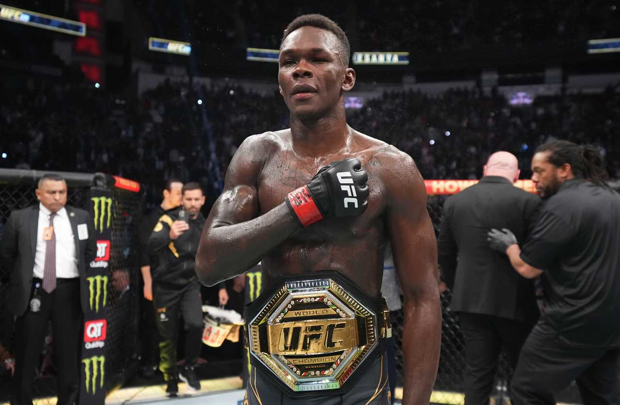 Israel Adesanya briefly considered robbing a corner store, as he was so broke before UFC stardom in 2013.