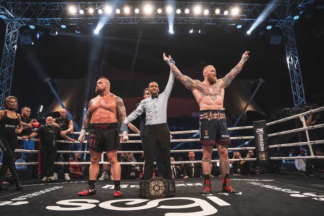 Hafthor Bornsson is eager to make boxing a return this summer, and is ready to face Eddie Hall's 6ft 8in buddy Martyn Ford