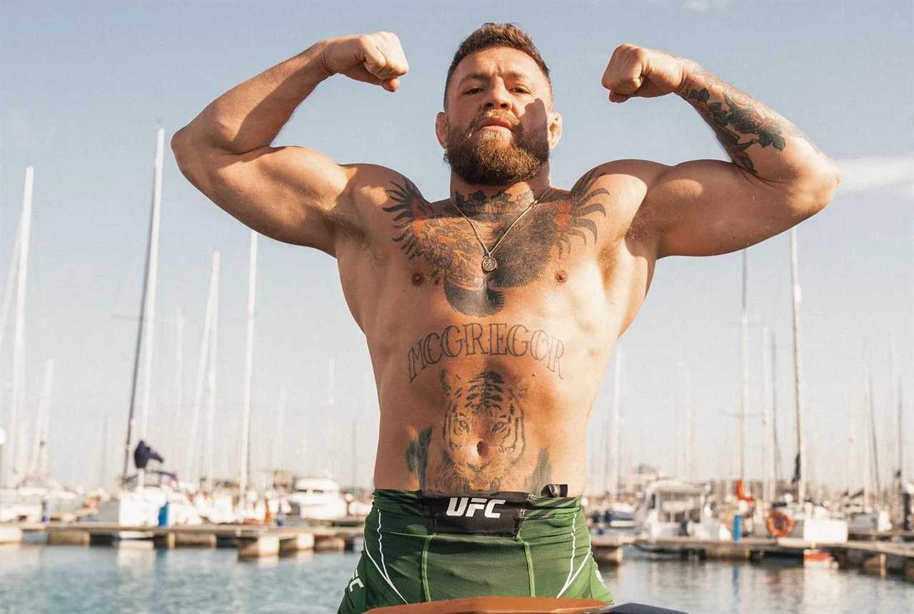Conor McGregor enjoys a family-friendly boat trip, just days after UFC star was stopped by police in his Bentley