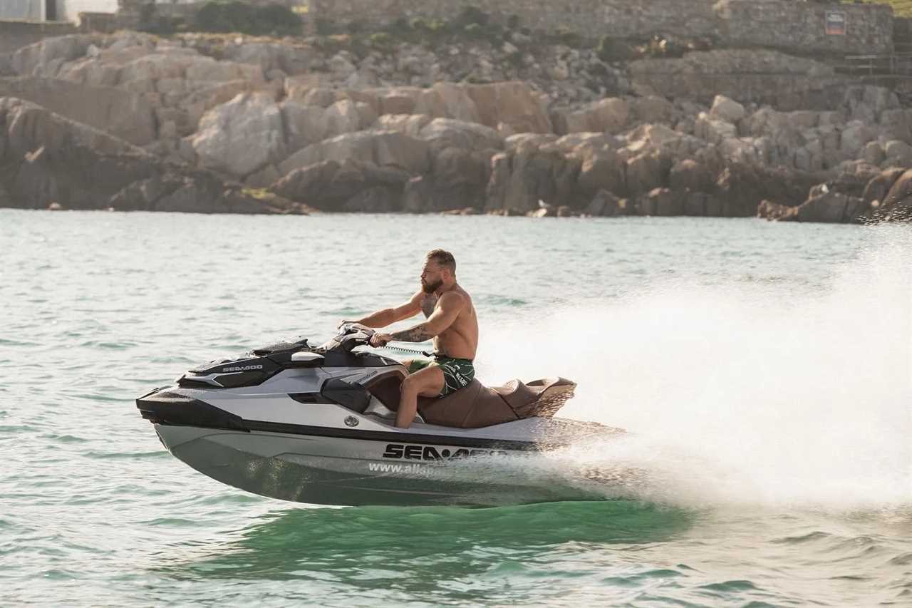 Conor McGregor enjoys a family-friendly boat trip, just days after UFC star was stopped by police in his Bentley