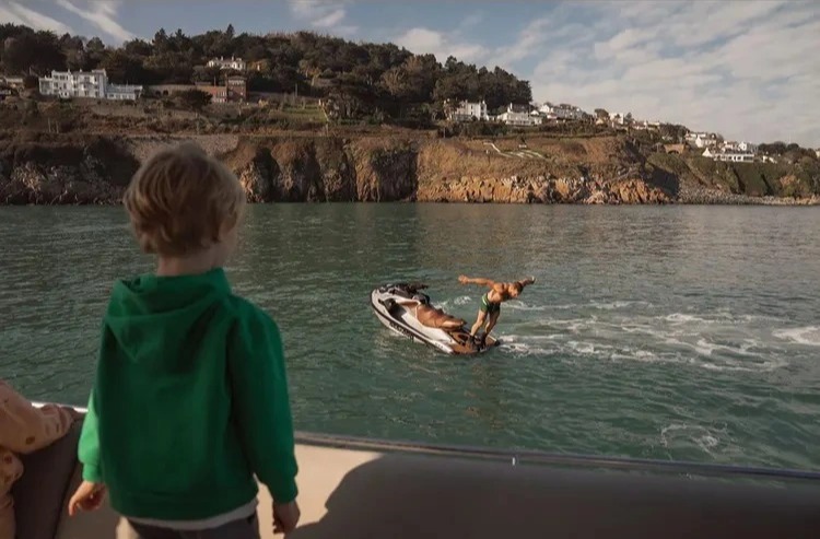 Conor McGregor enjoys a family-friendly boat trip, just days after UFC star was stopped by police in his Bentley