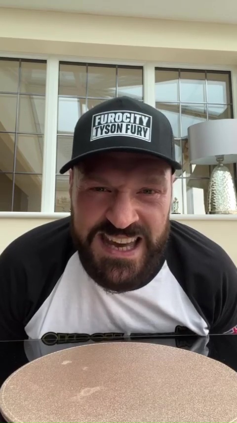 Tyson Fury promises to teach Dillian Whyte an lesson after his British rival refused to attend the press conference in advance of fight