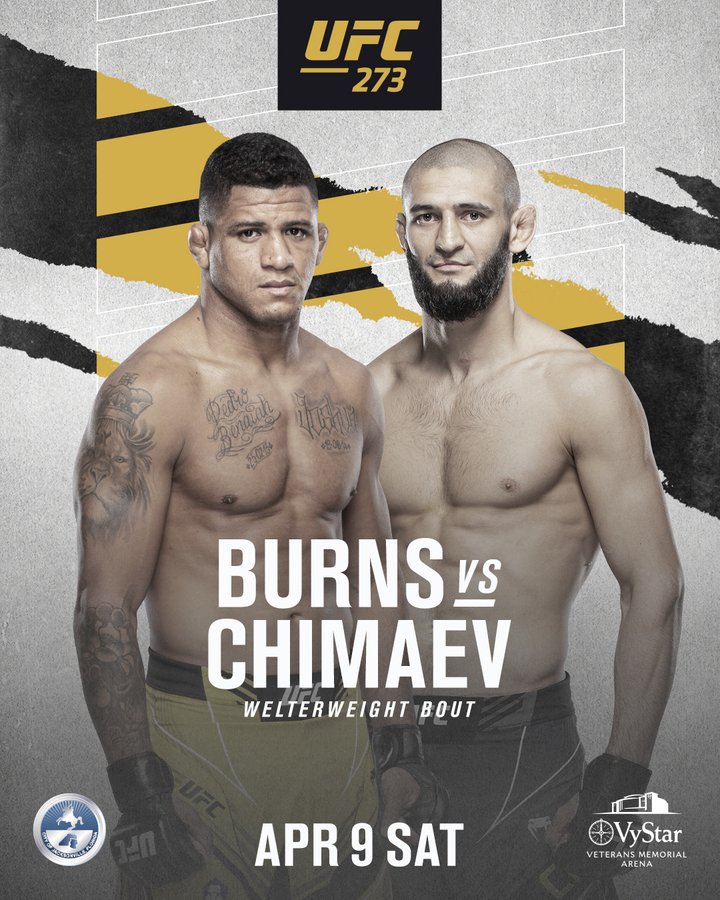 Gilbert Burns is happy to be under the radar and confident of derailing Khamzat Chimaev's train with a finish at UFC 273