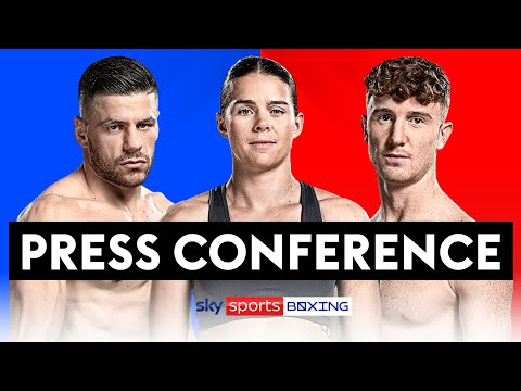 LIVE PRESS CONFERENCE Marshall vs Hermans and Marku vs Jenkins Newcastle Fight Night