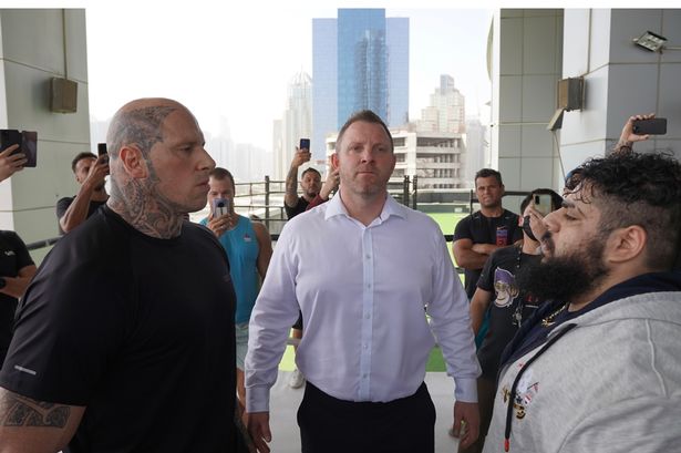 Martyn Ford and Sajjad Gharibi came to blows in Dubai