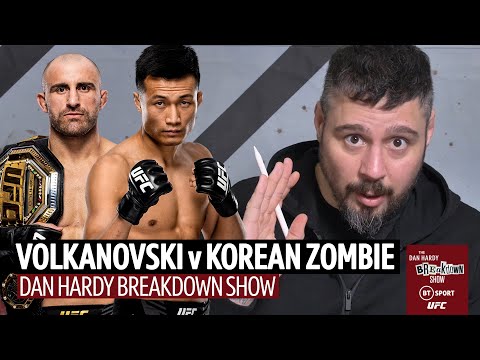 Alexander Volkanovski v Chan Sung Jung  UFC 273  Dan Hardy Breakdown Show