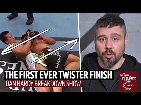 This is the first Twister submission in UFC history! Dan Hardy Breakdown