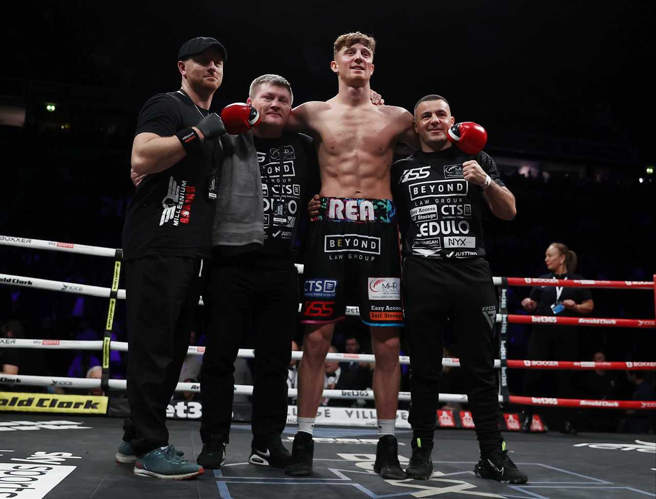 Brad Rea is a boxer who began training at his parents' gym. He was mentored and received a brutal KO at Amir Khan’s fight.