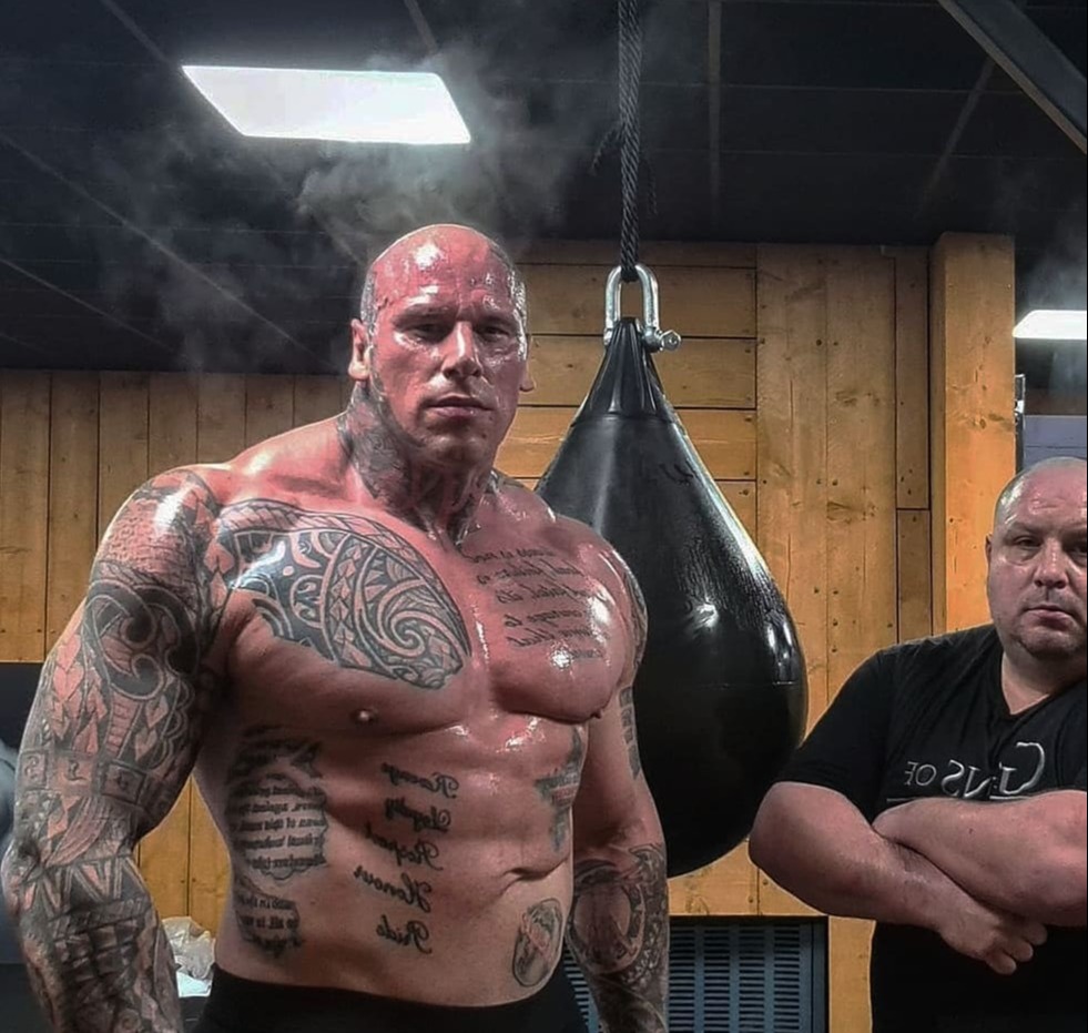 Martyn Ford, the World Scariest Man, warns Iranian Hulk Sajad Gharibi that he has built 310lbs of 'beast form scratch' in advance of his fight