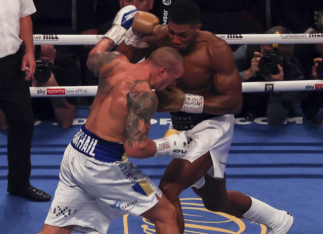 Anthony Joshua set to land PS100MILLION pay check for facing Usyk Saudi Arabia - way more than Andy Ruiz Jr fight