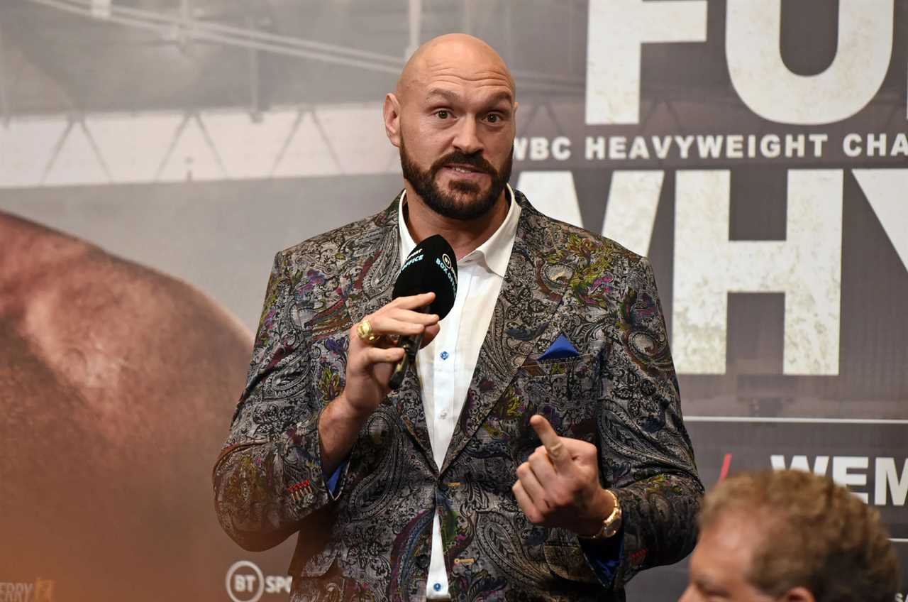 Not playing ball - Tyson Fury is 'getting his own medicine' by Dillian Whyte's mind games. Johnny Nelson