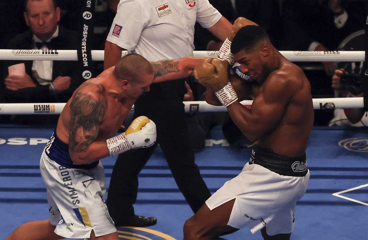 Anthony Joshua was brave to take Usyk rematch because his rival had an extra push after being on the frontlines of Ukraine