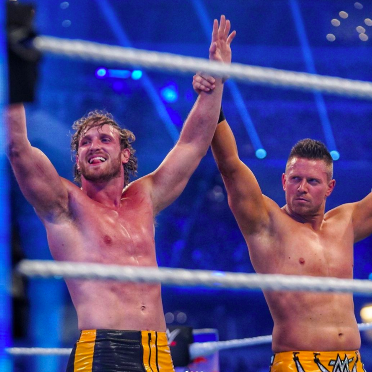 Logan Paul impressed Dwayne The Rock Johnson with his Wrestlemania 38 win over Logan Paul