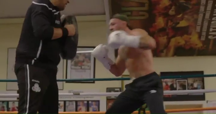 Conor McGregor's boxing troll as he releases training videos for the blockbuster UFC Return and vows that he will 'crush heads.