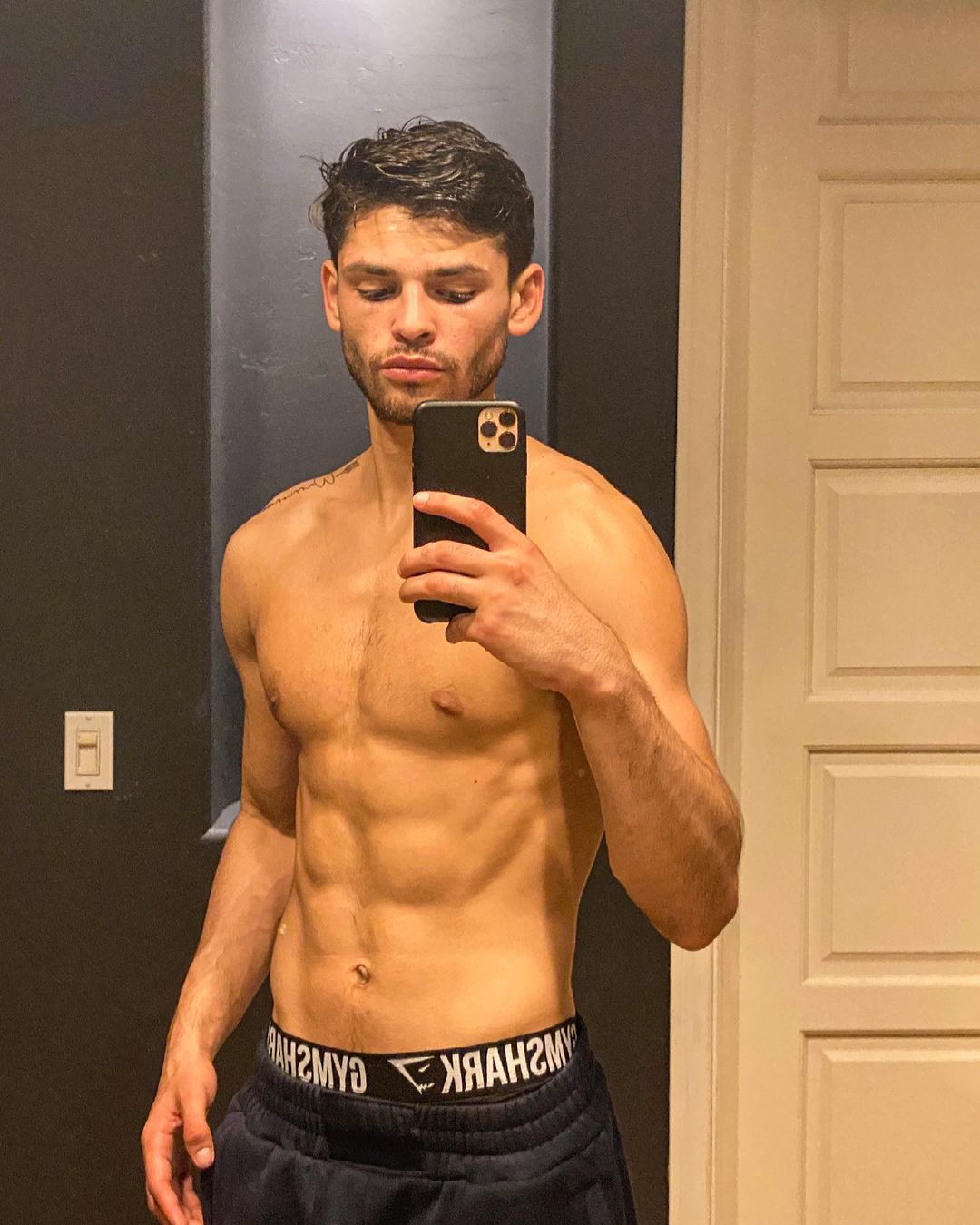 Ryan Garcia, unbeaten boxer, shows off his dramatic body transformations in his comeback fight