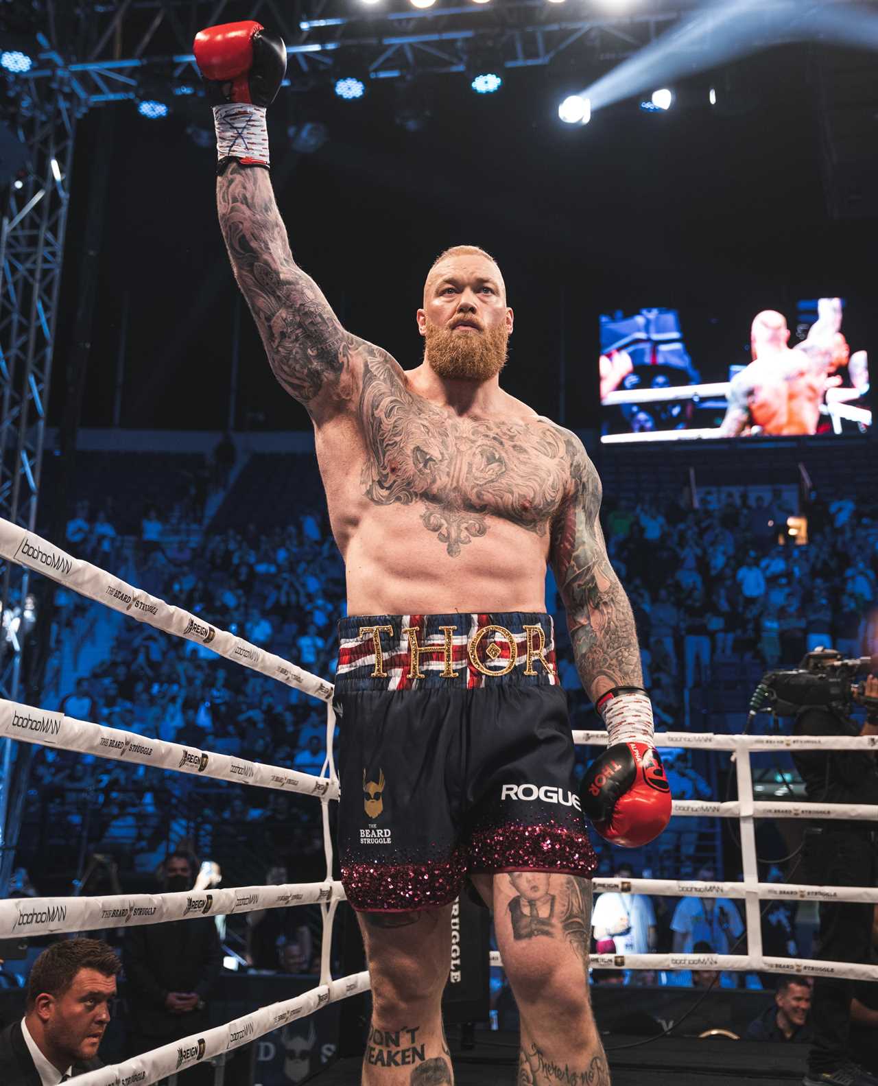 Hafthor Bornsson, who has been transformed by Eddie Hall's win, hails his transformation over the past two years and declares that he could fight 12 rounds.