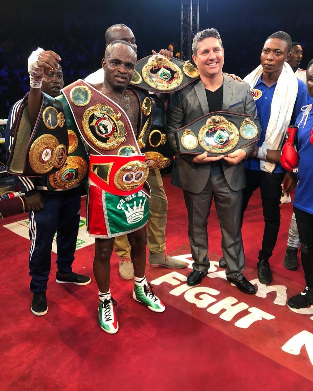 Ryan Garcia's opponent, Emmanuel Tagoe, went from losing his 16th fight with no boxing experience to a 32-fight winning streak