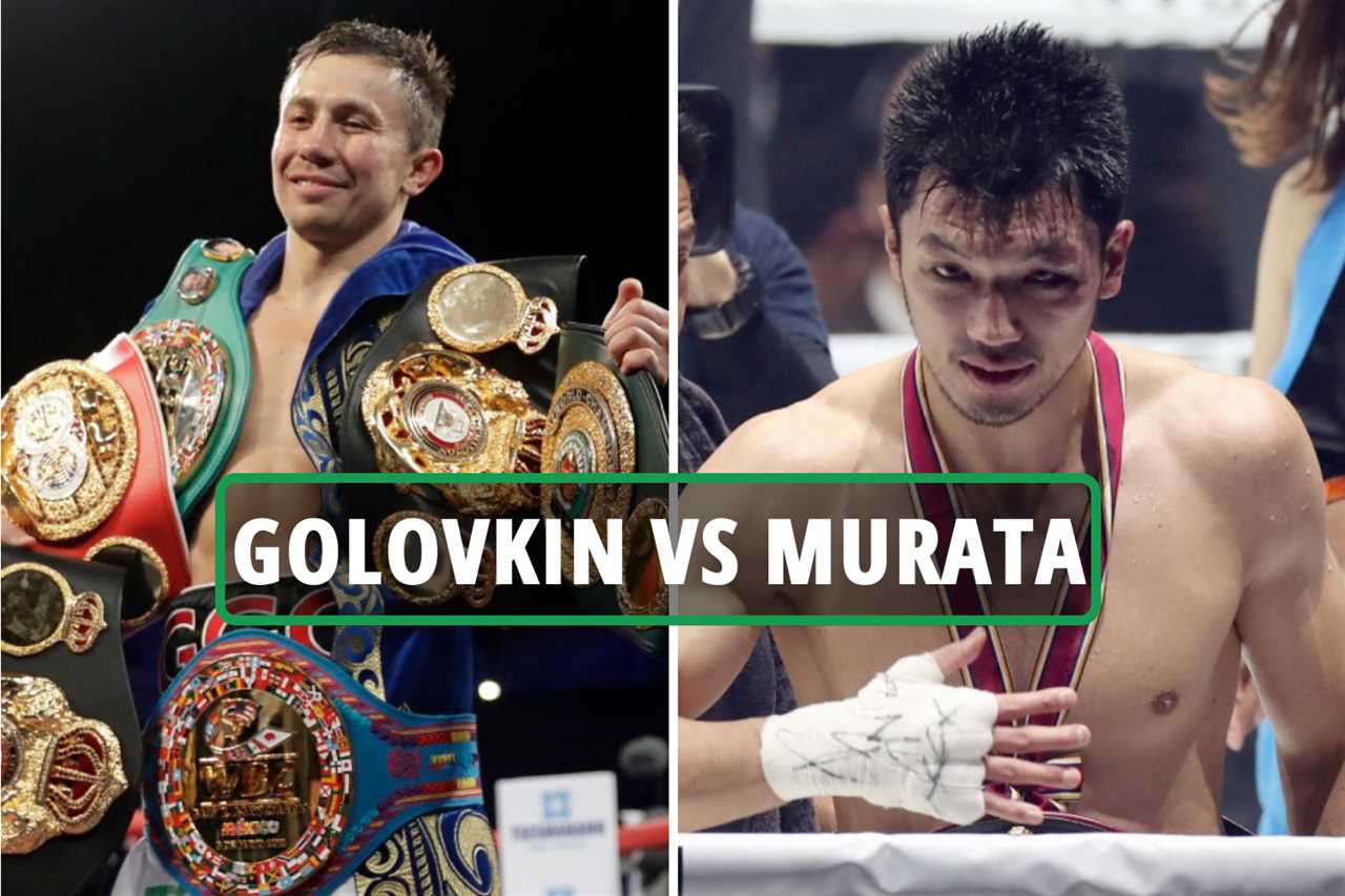 GennadyGolovkin, a boxing legend, shows off his incredible physique for Royta Murata fight.
