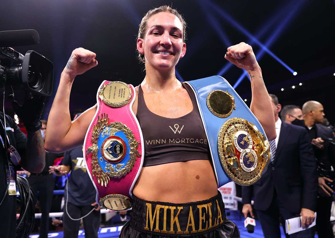 Mikaela Mayer is infatuated with UK boxing fans. She can't wait for her return to fight big money and Primark bargains