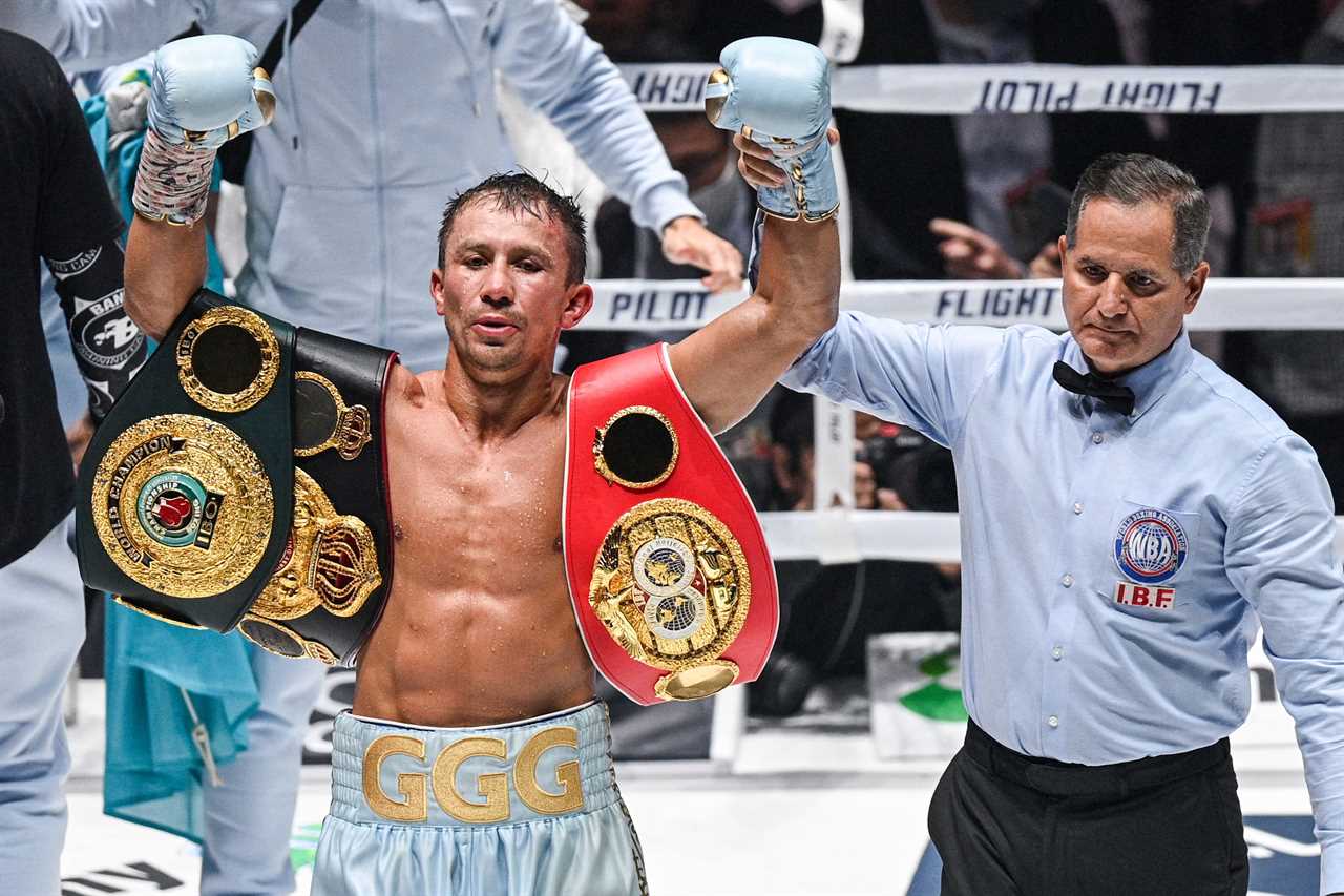 Gennady Golovkin secures ninth-round KO win against Ryota Murata to set up Canelo Alvarez trilogy