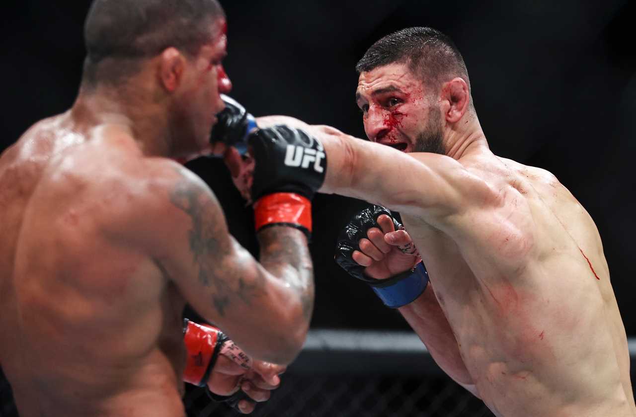 Dana White compares Khamzat Chimiev's meteoric rise after Russian's UFC 273 war against Gilbert Burns
