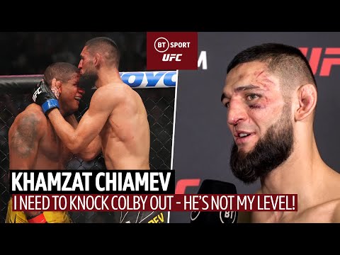 Colby needs to be knocked out! Khamzat Chimaev in UFC 273 battle with Burns and Colby Covington
