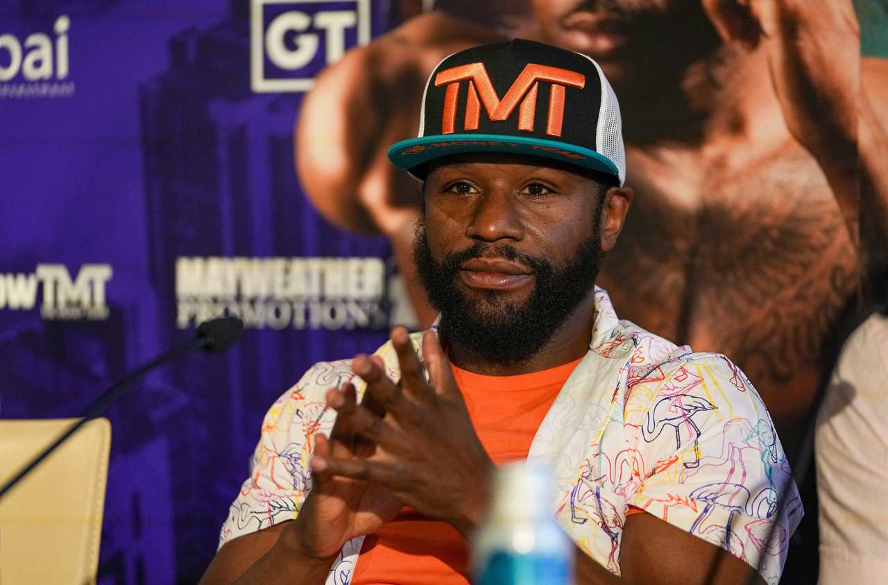 Floyd Mayweather claims $1million was earned for a press conference defending his schedule clash with Gervonta.