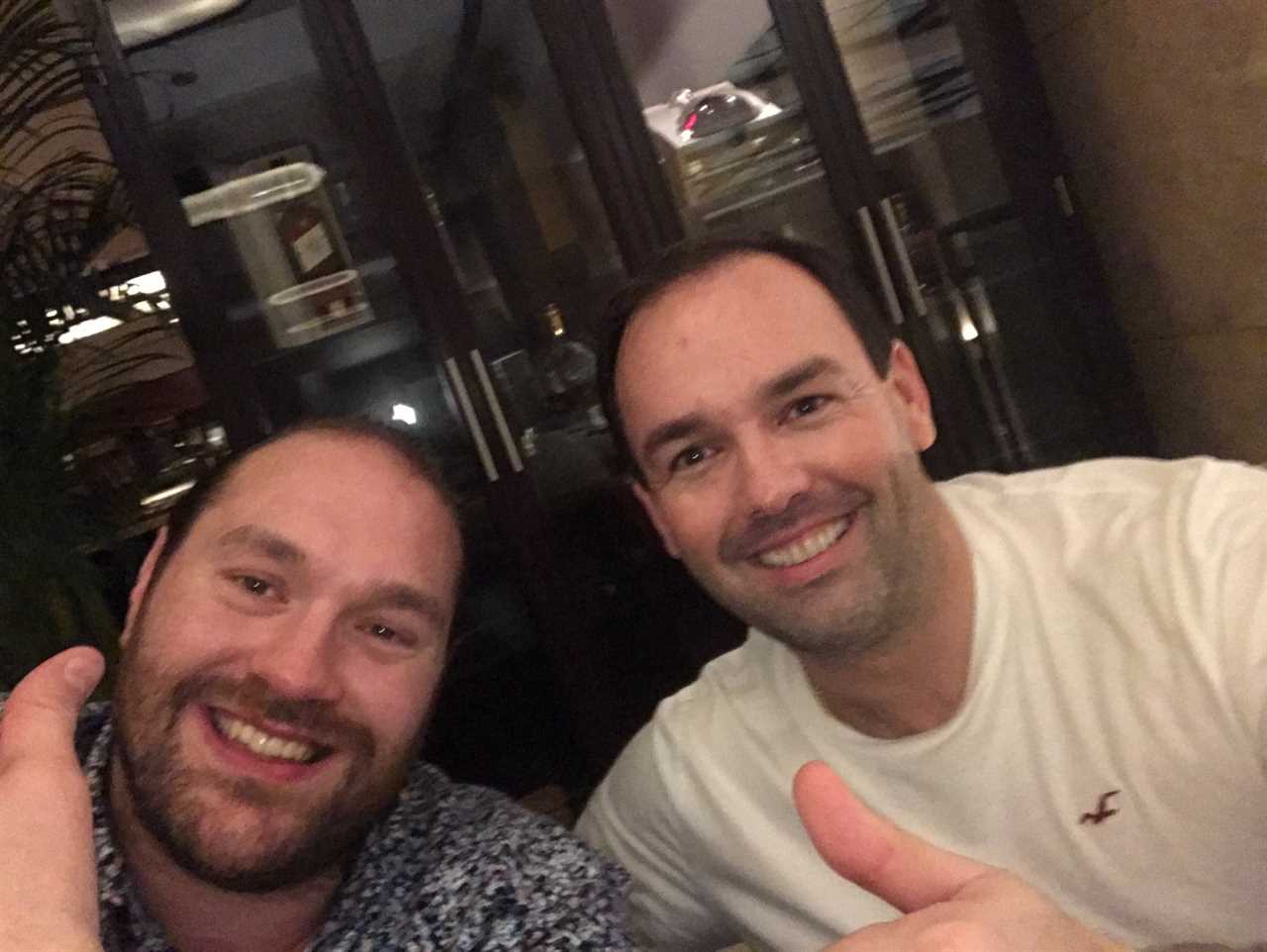What is Tyson Fury's relationship with Daniel Kinahan?