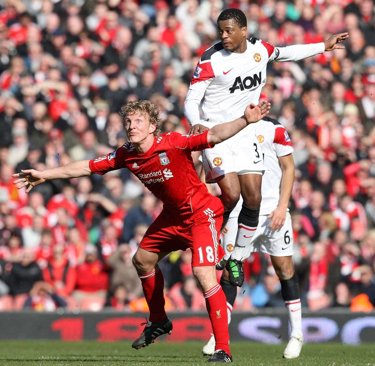 Patrice Evra vs Dirk Kuyt: The tape tale of Dirk Kuyt: How Liverpool and Man Utd legends compare when they both take up boxing