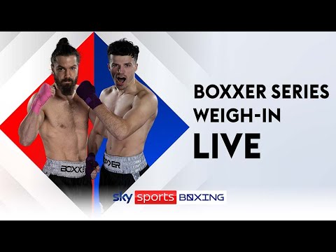 FULL WEIGH IN! BOXXER SERIES Lightweights - APRIL 16